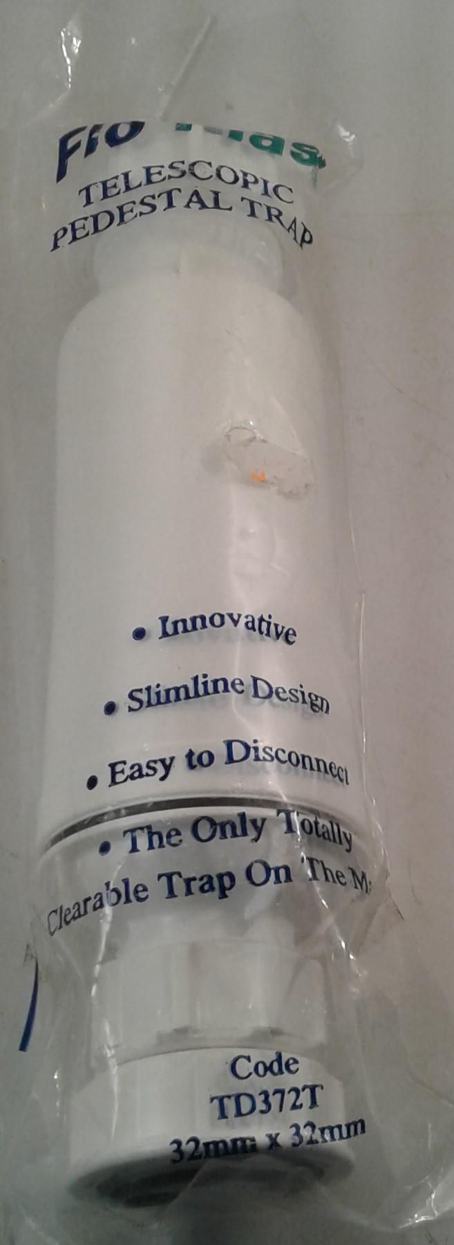 FLO PLAST TELESCOPIC PEDESTAL TRAP TD372T