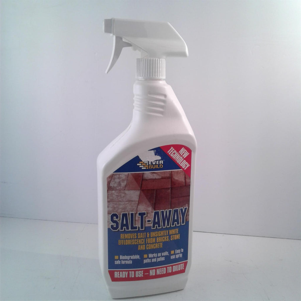 EVERBUILD SALT AWAY SPRAY 1 LITRE REMOVES SALT AND EFFLORESCENCE