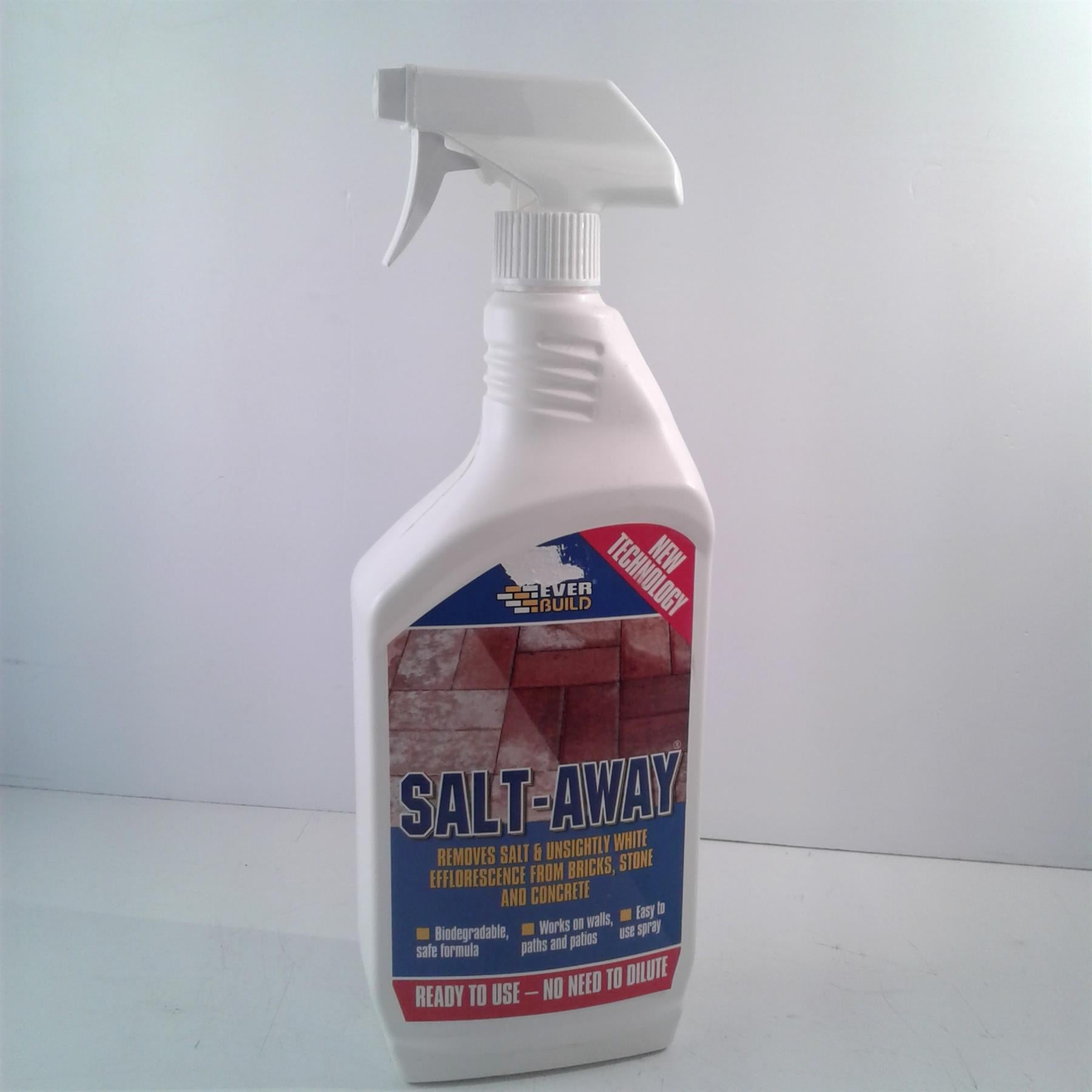 EVERBUILD SALT AWAY SPRAY 1 LITRE REMOVES SALT AND EFFLORESCENCE