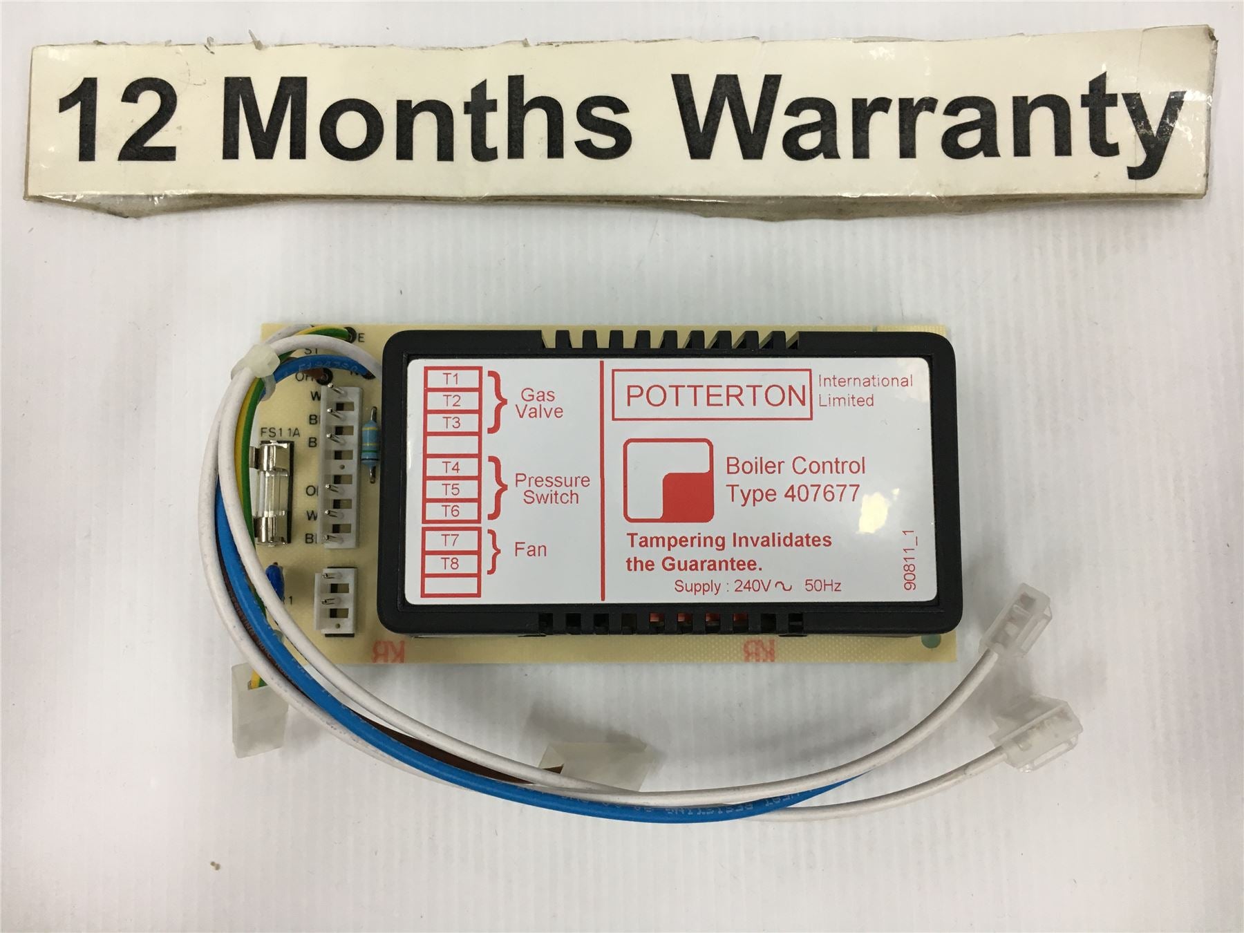 POTTERTON PROFILE 30 40 50 60 80 100 PCB GC 4160703 407677 12m warranty