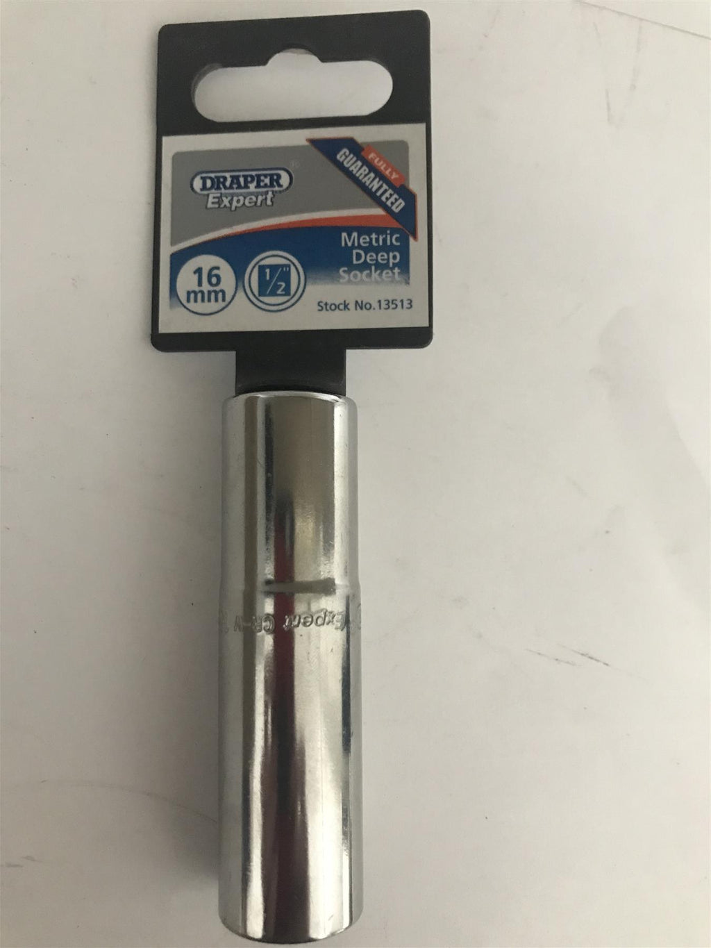 Draper 13513 Expert 16mm 1/2" Drive Deep Socket