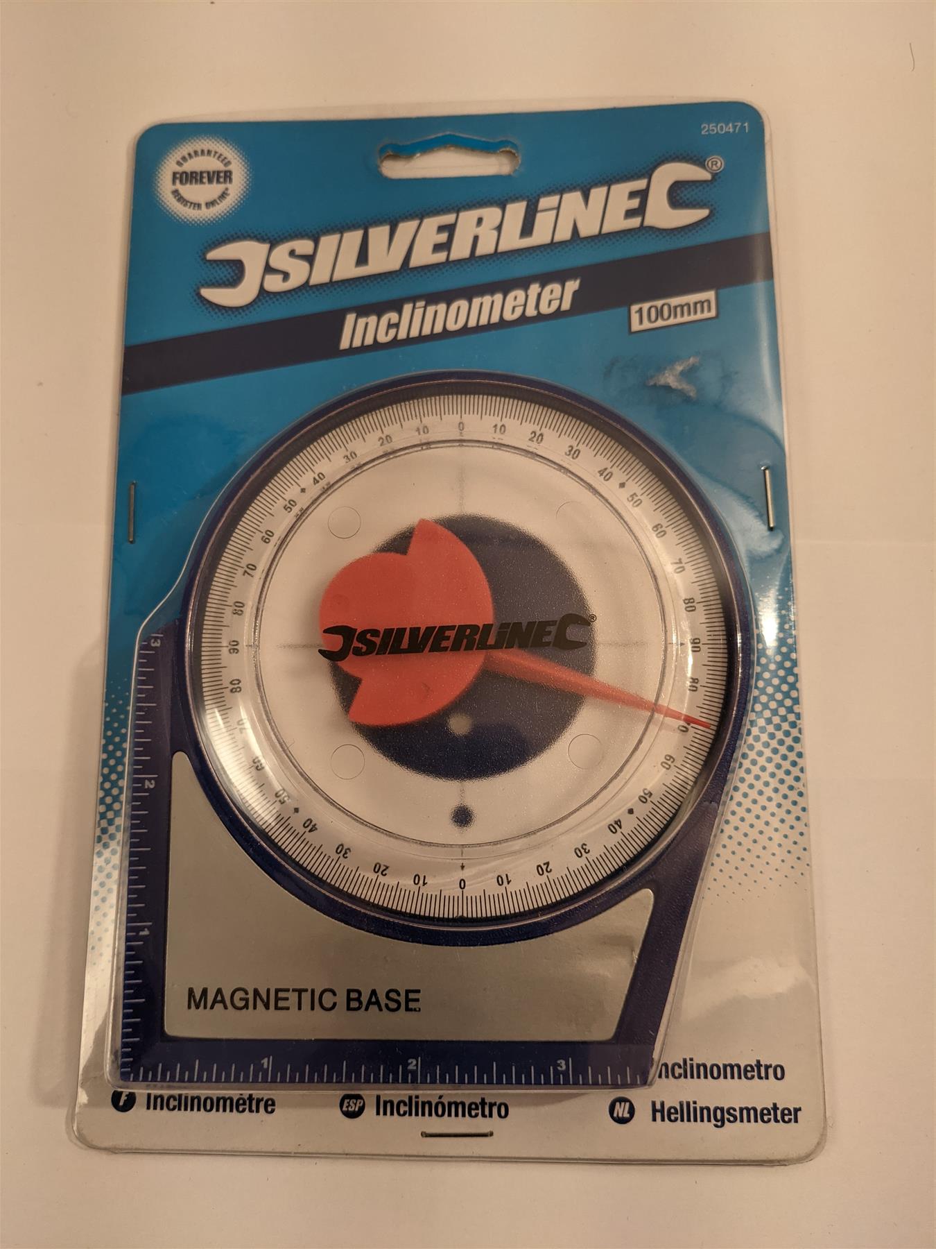 Silverline 250471 Inclinometer 100mm