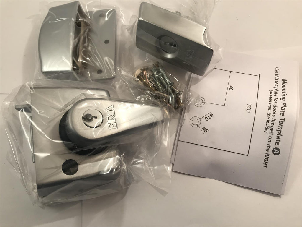 Era High Security Night Latch 1830-35-1 Satin Chrome 40mm
