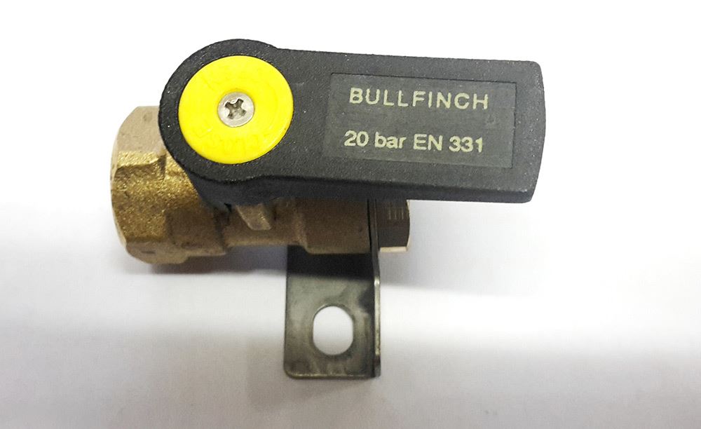 NEW BULLFINCH GAS TAP VALVE 20 BAR EN 331