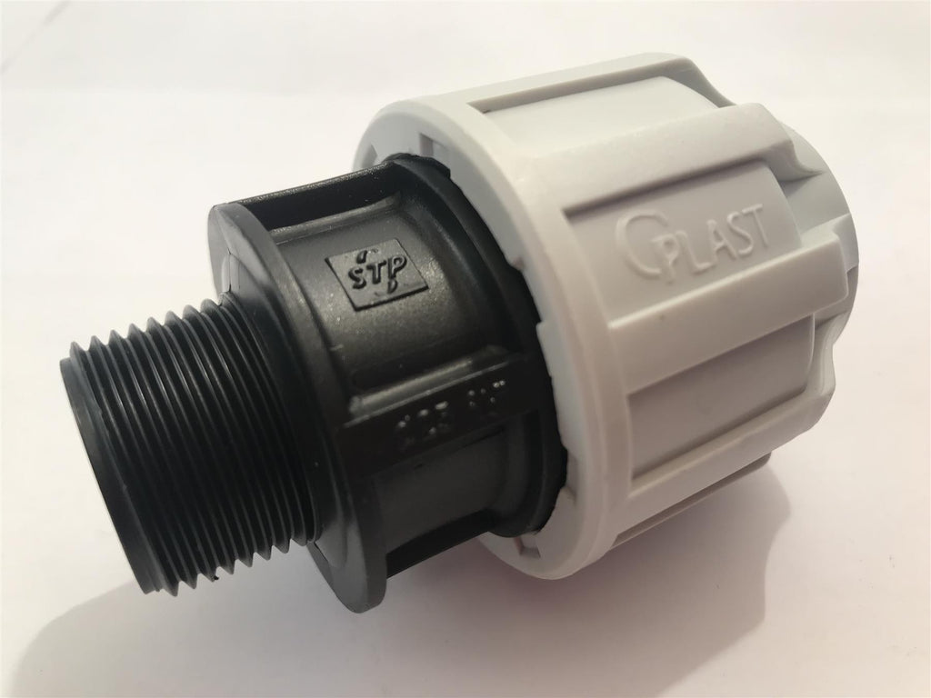 MDPE Male Adaptor 25mm x 3/4"