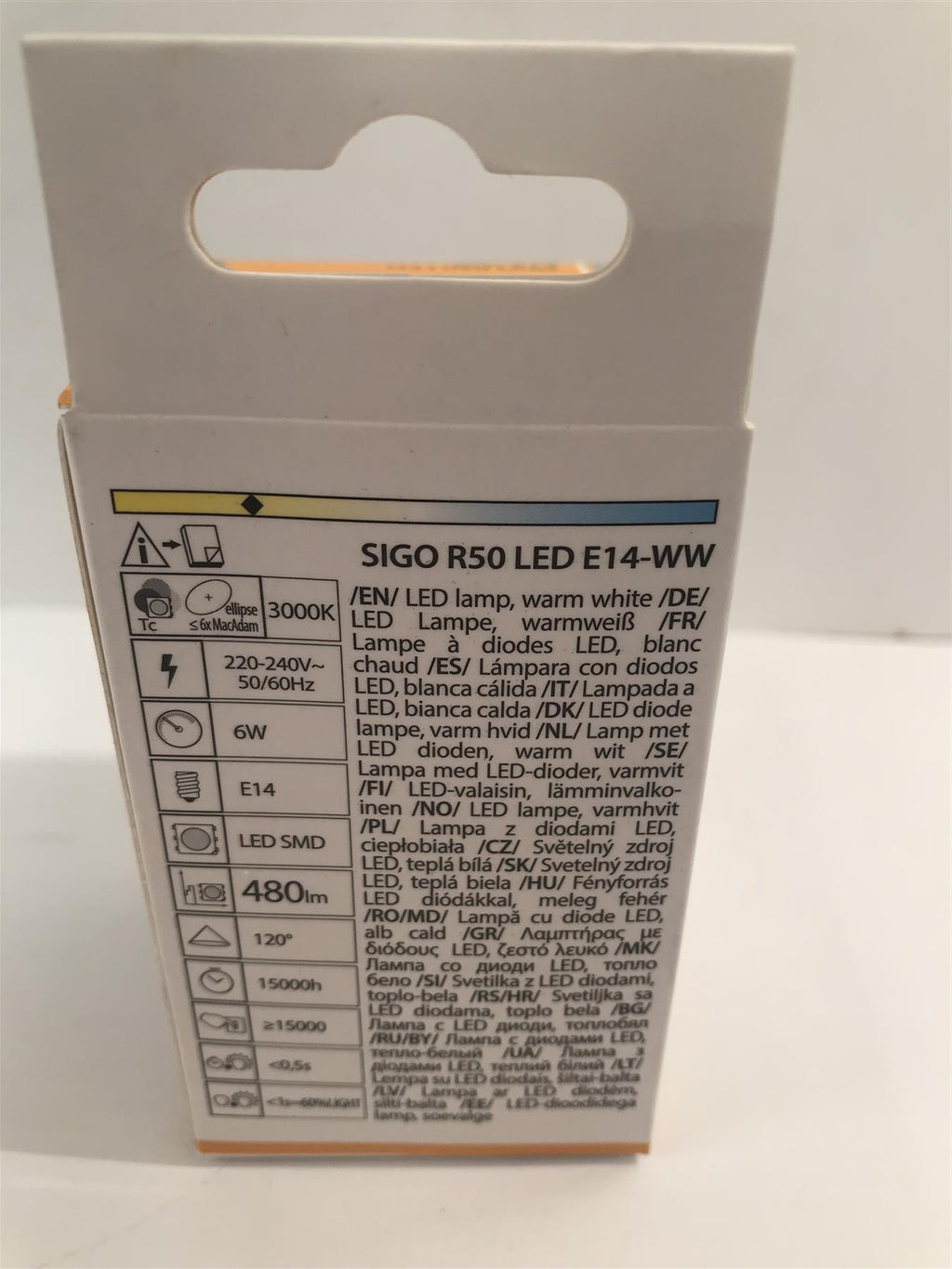 Kanlux Sigo R50 LED 6W E14-WW 480 lm 3000k (Milky Diffuser)  22735