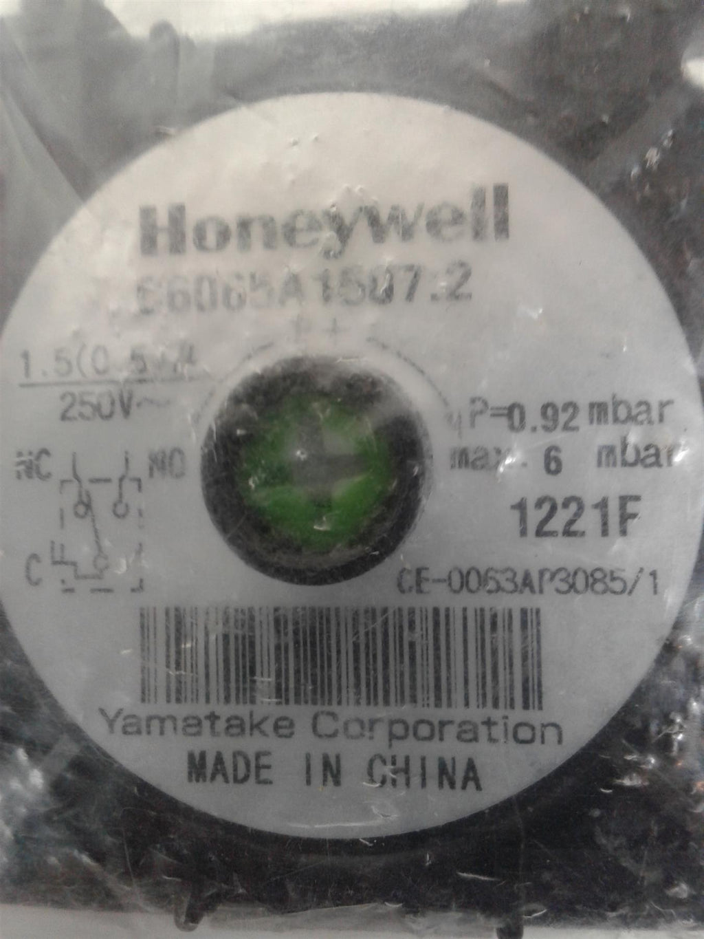 NEW Glowworm SWIFTFLOW 75E 85E S204536 AIR PRESSURE SWITCH