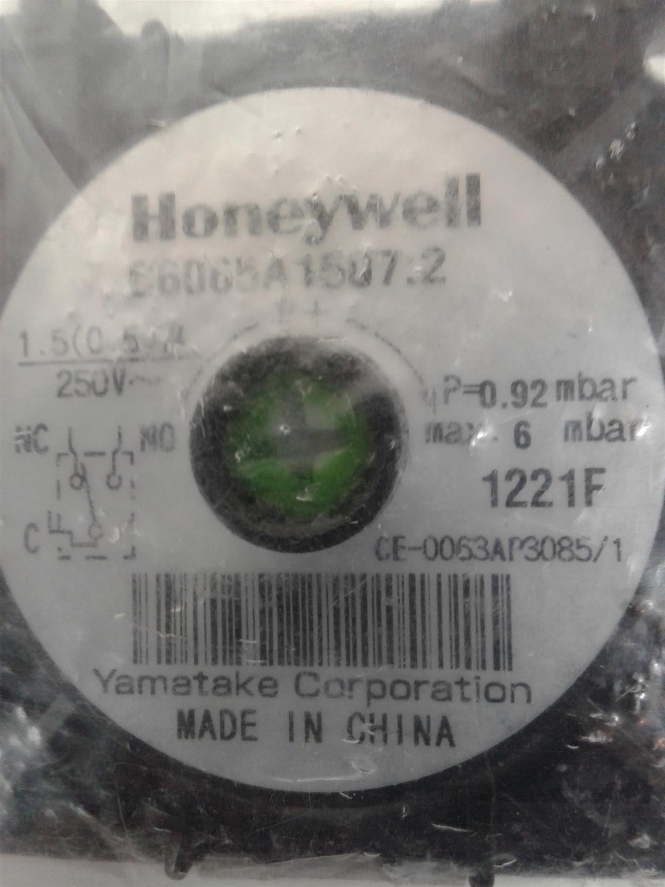 NEW Glowworm SWIFTFLOW 75E 85E S204536 AIR PRESSURE SWITCH