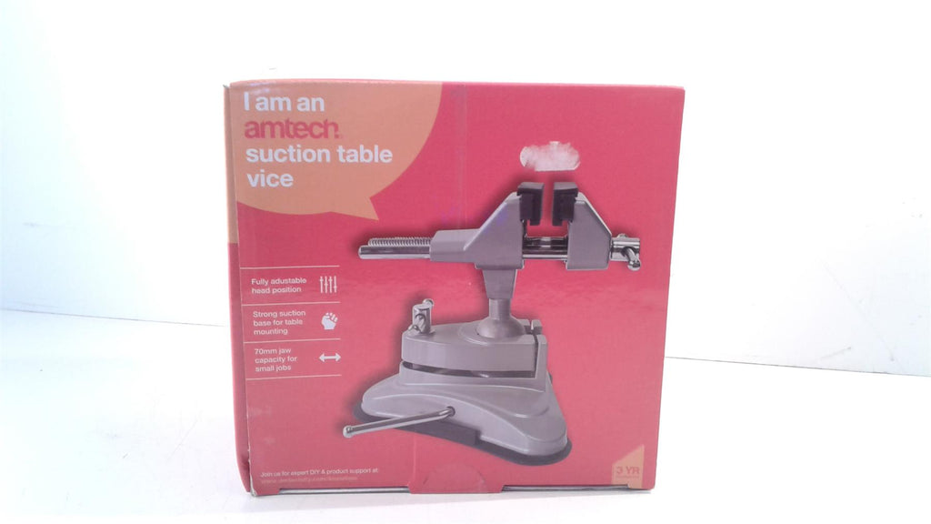 New Mini Table Top Vice Clamp Strong Suction Base