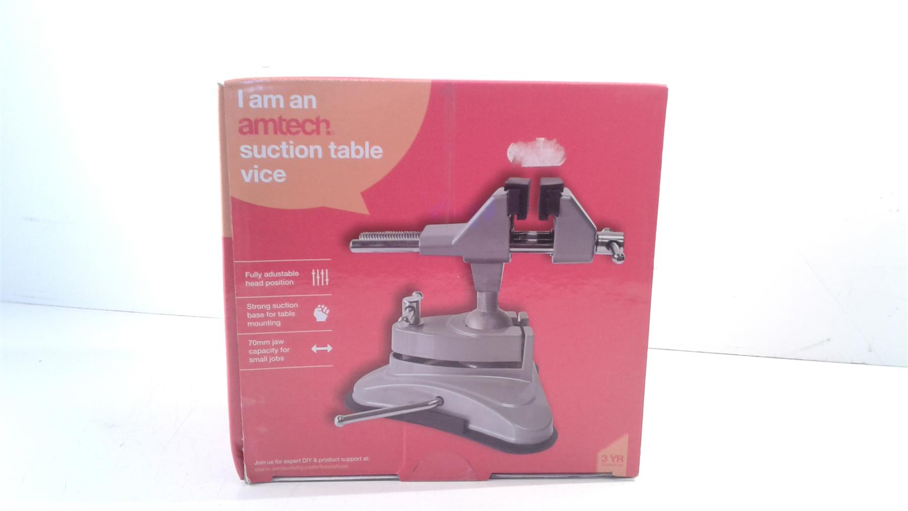 New Mini Table Top Vice Clamp Strong Suction Base