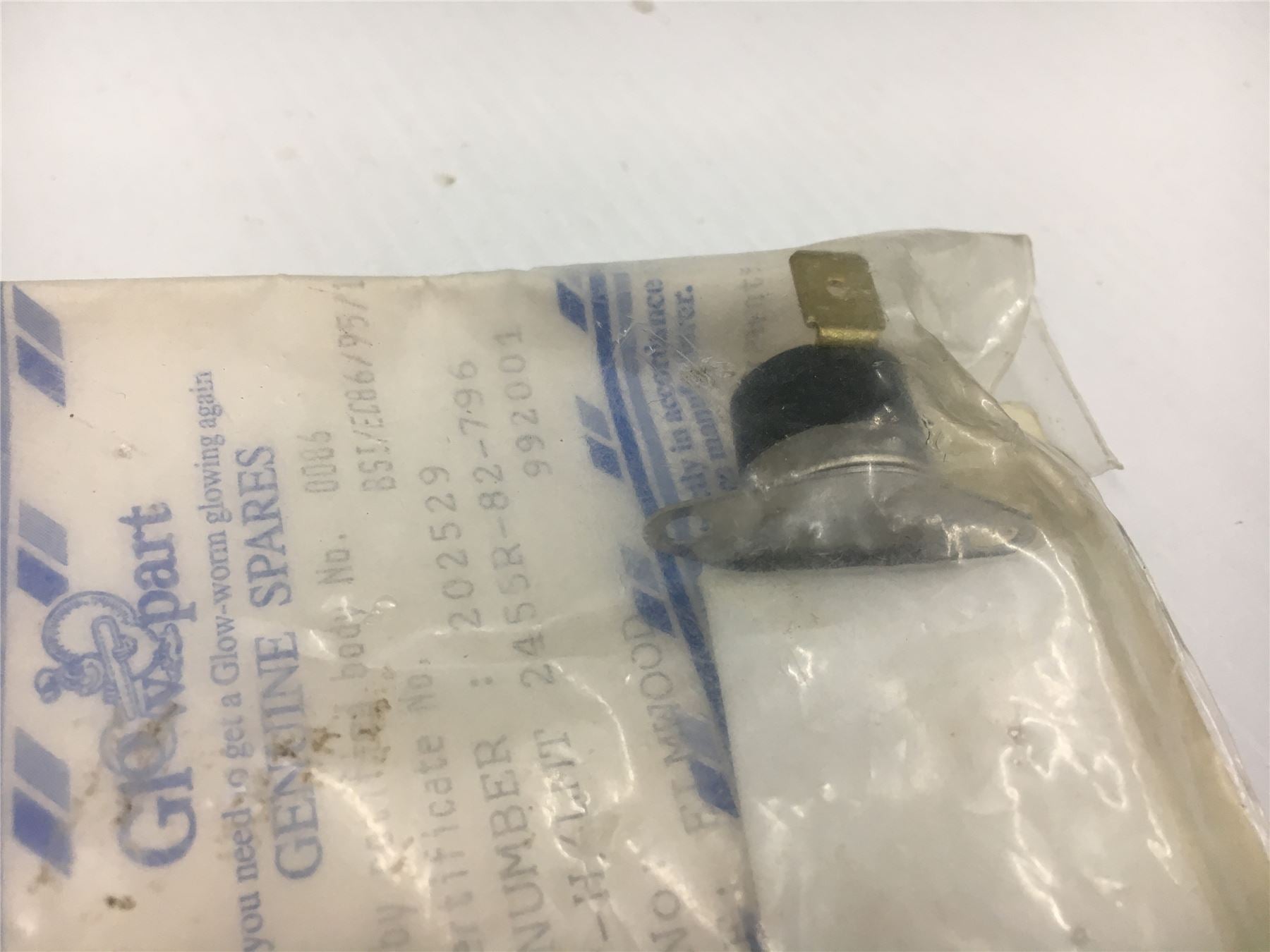 NEW GLOWWORM LIMIT THERMOSTAT 202529