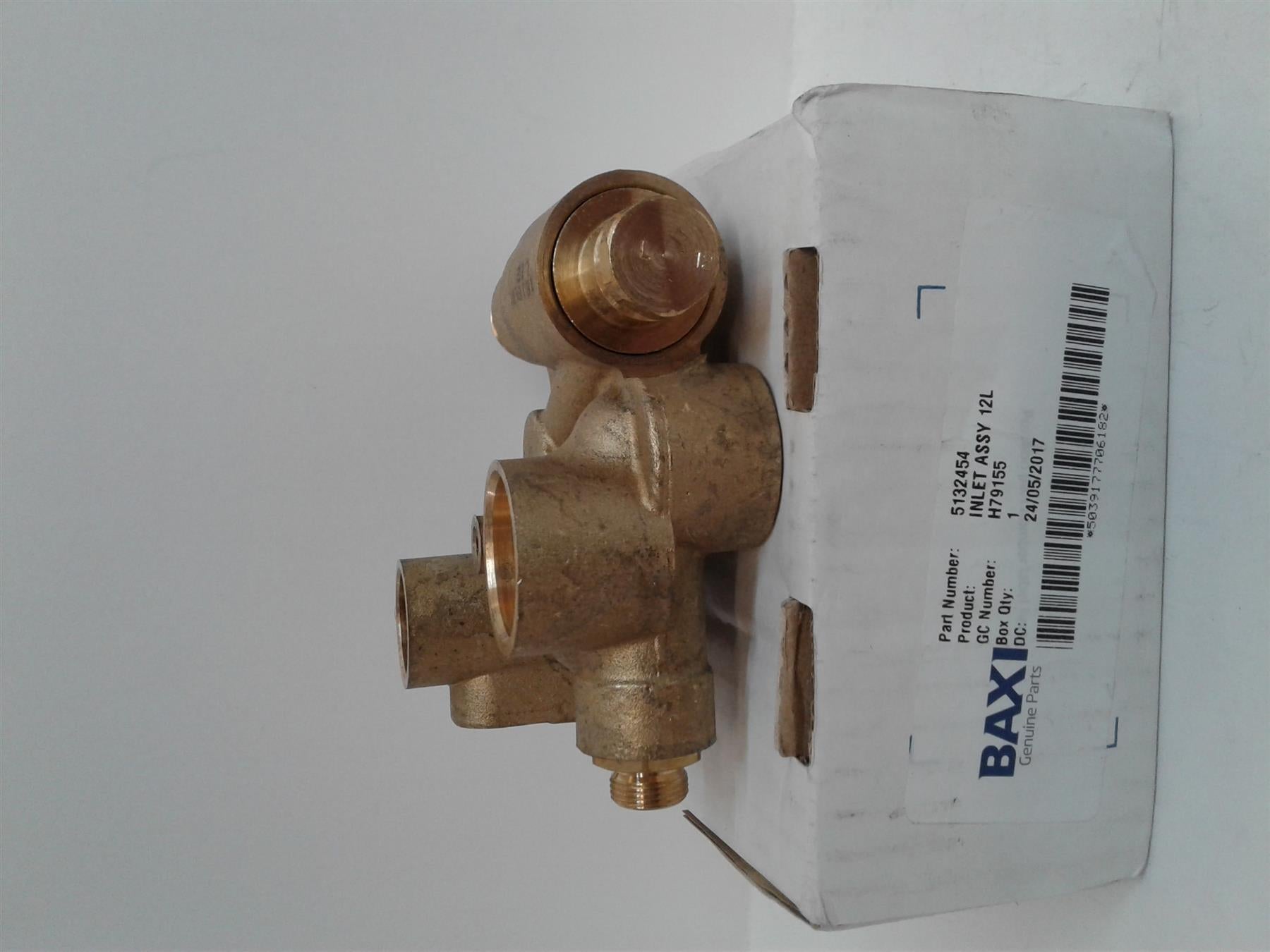 Baxi/Potterton Inlet Assembly 12L 5132454