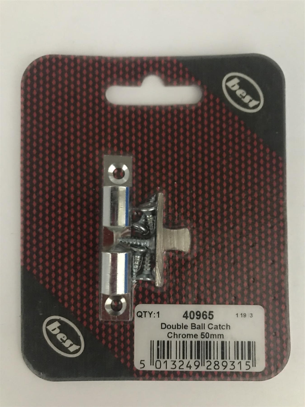 Best Double Ball Catch Chromed Brass 50mm  40965