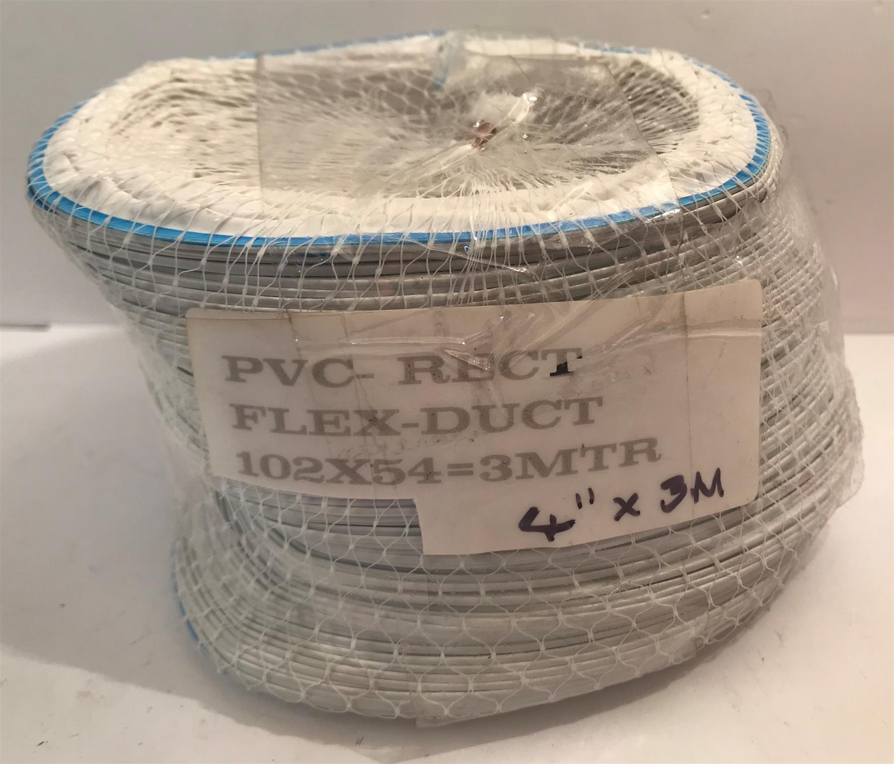 Airflow 4" x 3M PVC Rectangle Flexi Ducting