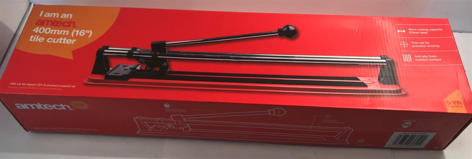 Amtech 400mm (16") Tile Cutter S4425