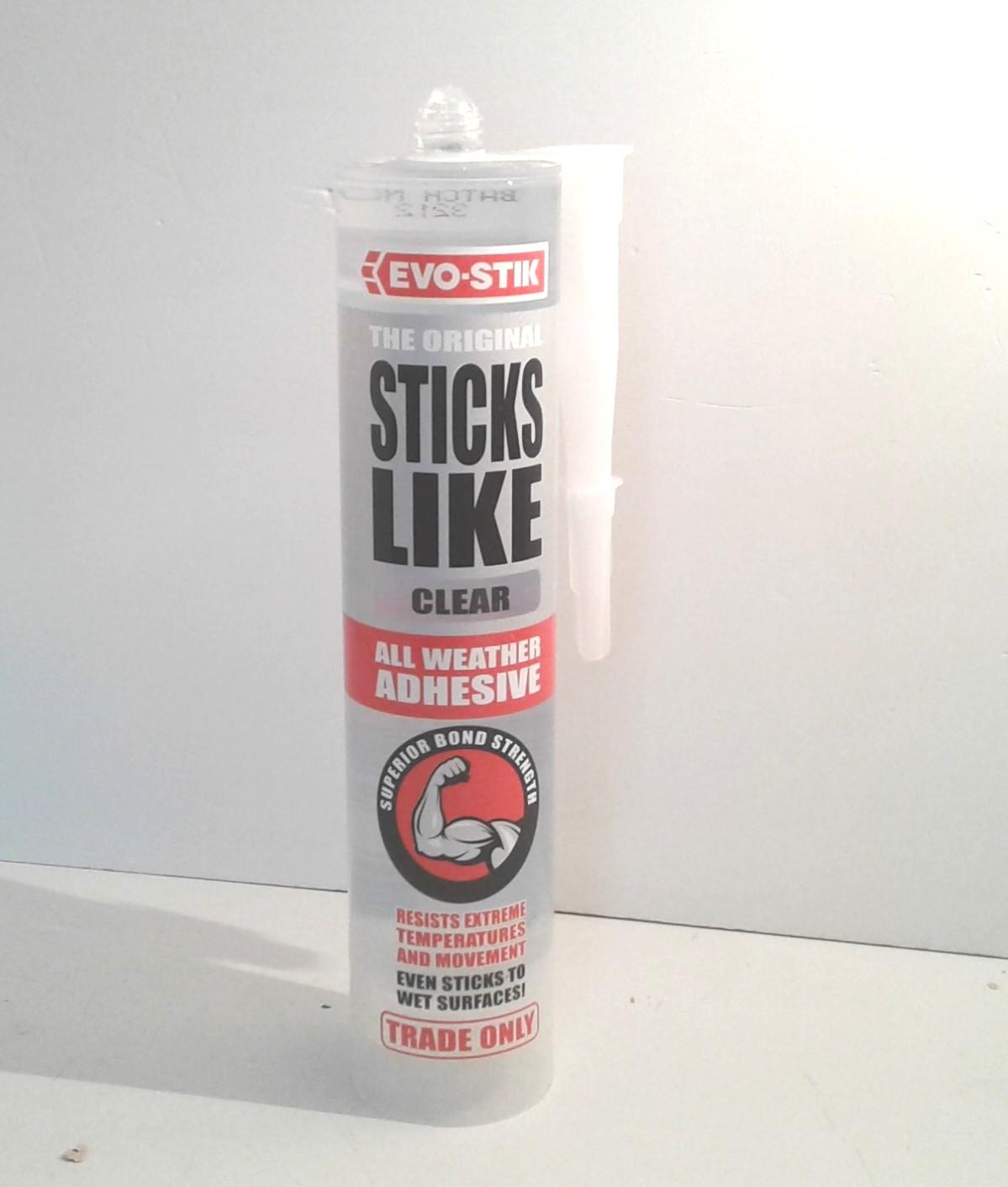 Evo-Stik Sticks Like All Weather Clear 290ml