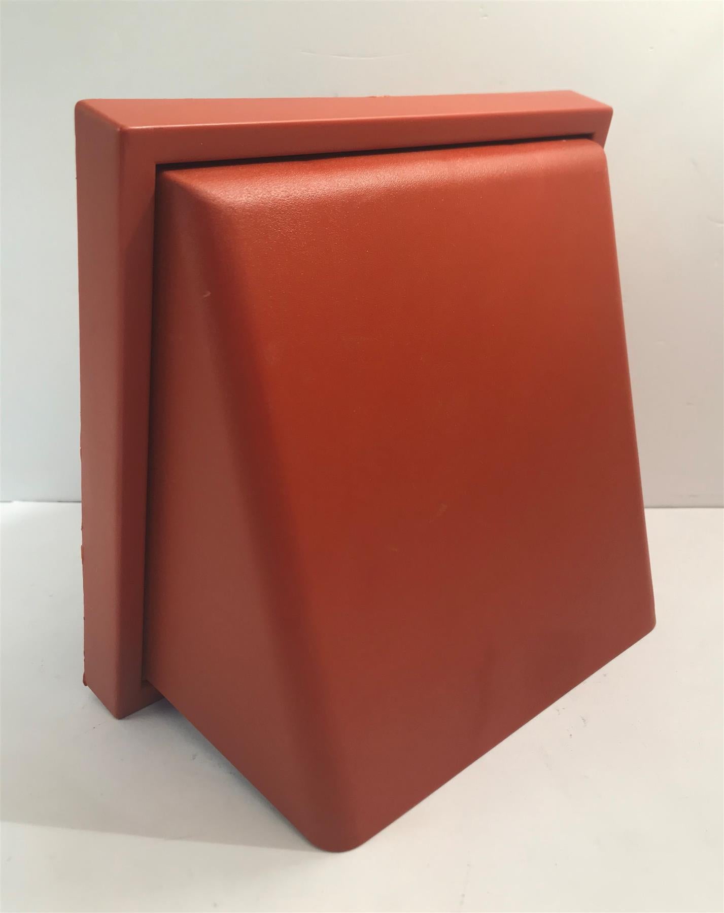 4" / 100mm Cowled Vent Extractor Ventilation Grille Terracotta