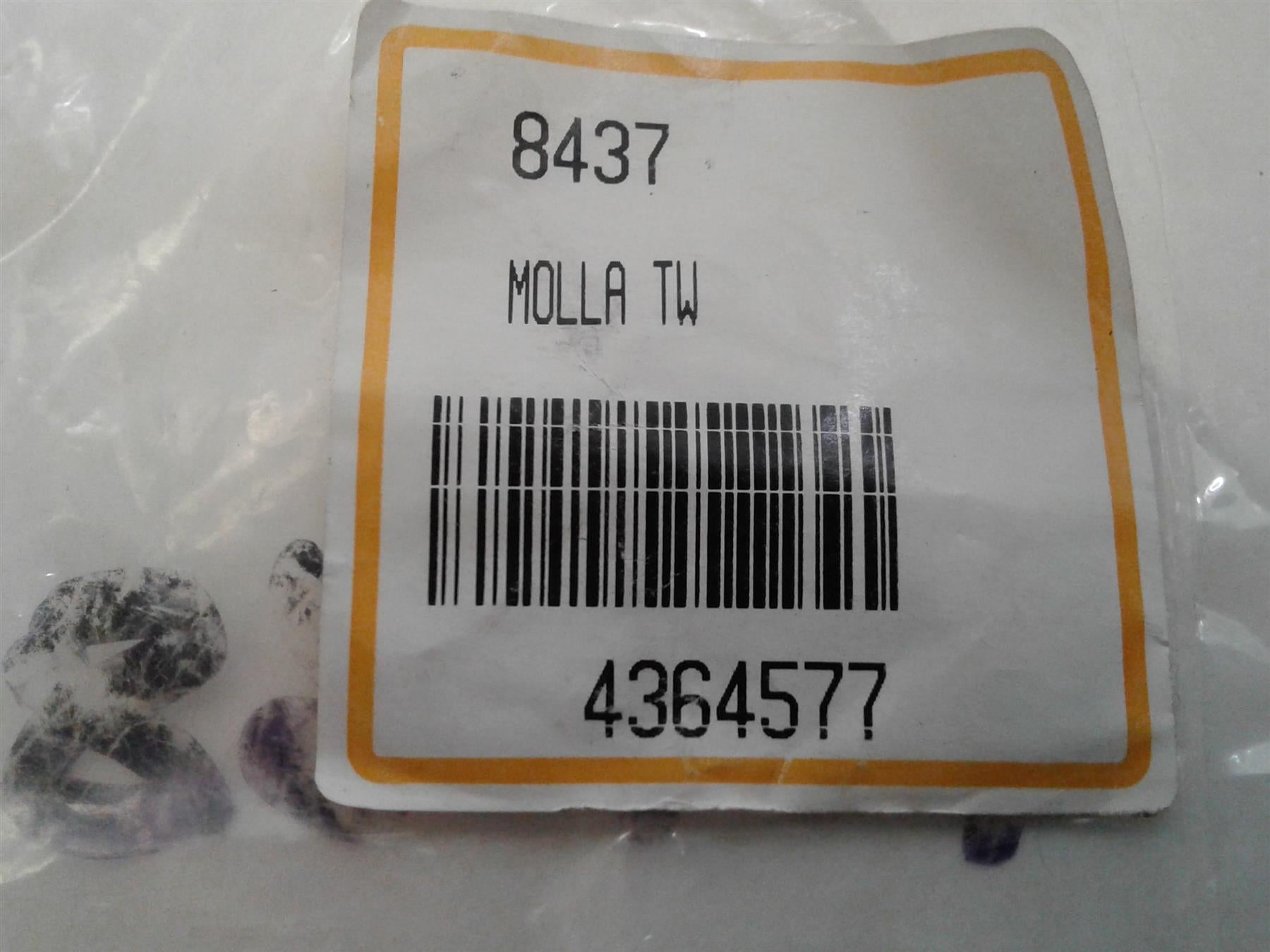 LEVER SPRING R8437 8437 4364577