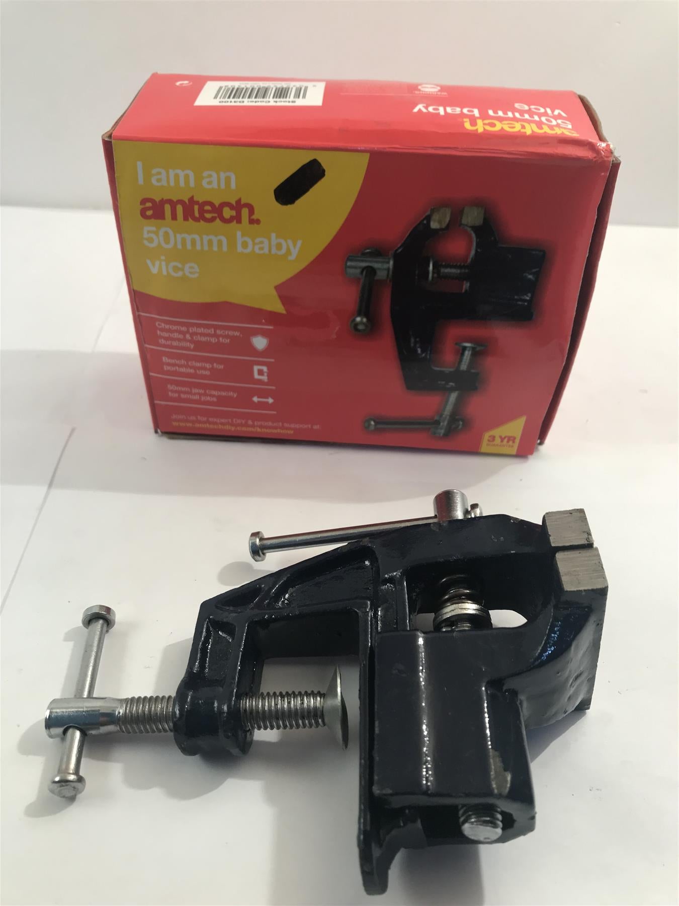 Amtech 50mm Baby Vice  D3100