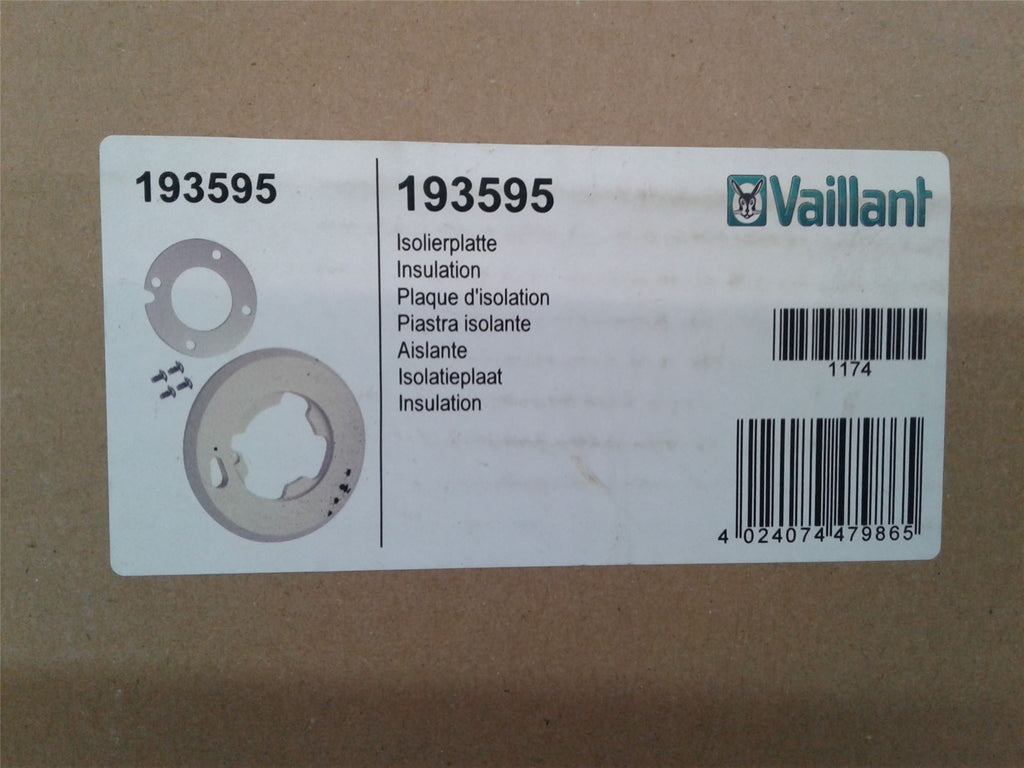 NEW Vaillant EcoTec Plus 824 831 837 937 Boiler Heat Exchanger Insulation 193595