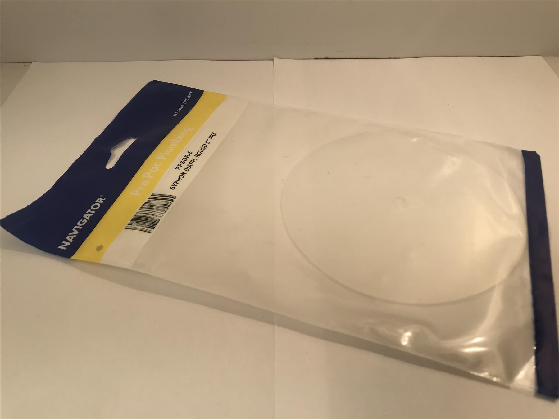 Navigator Syphon Diaphragm Round 5" (5 Pack) PPSDR-5