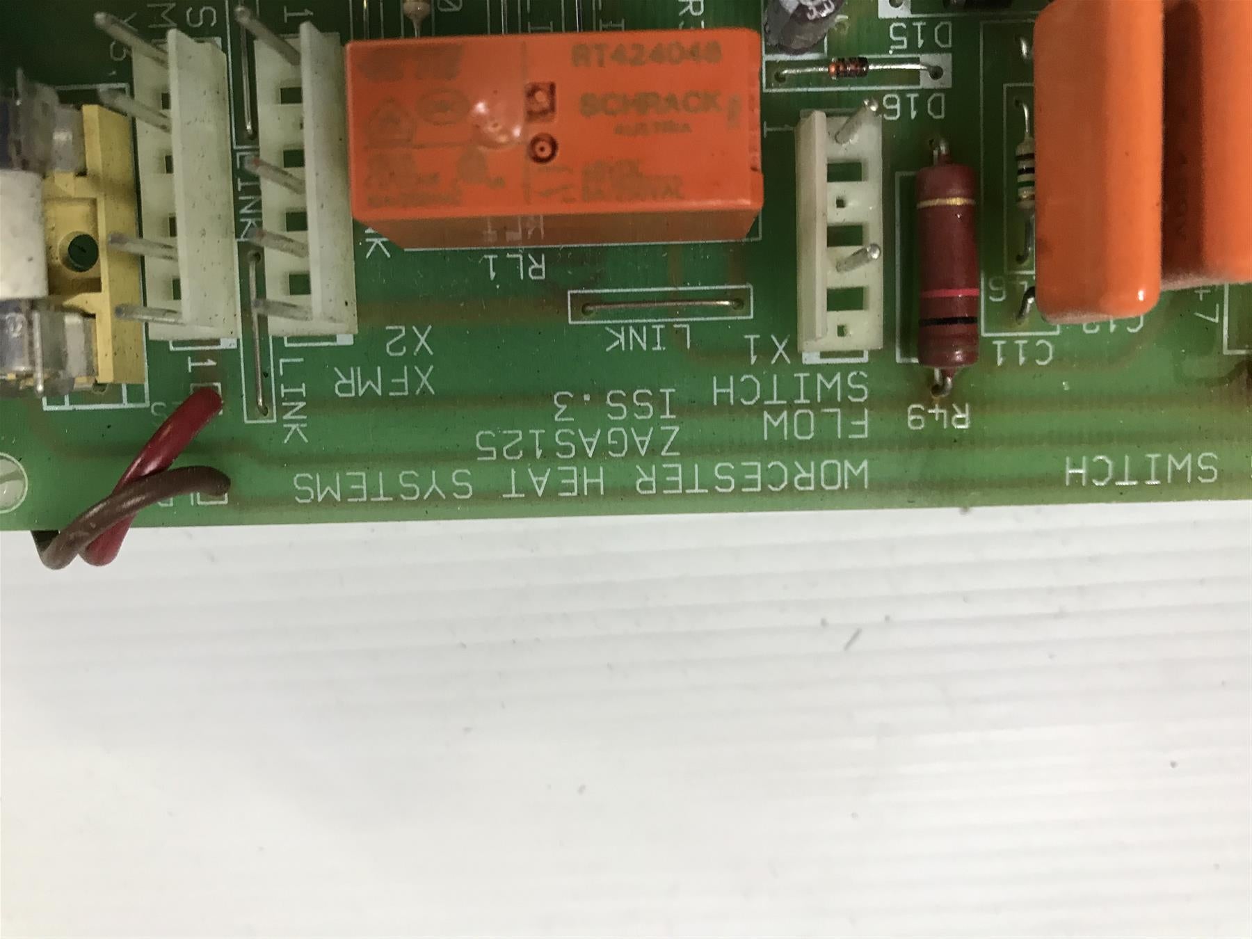 WORCESTER 350RSF DRIVER PCB ZAGAS125 87161463060