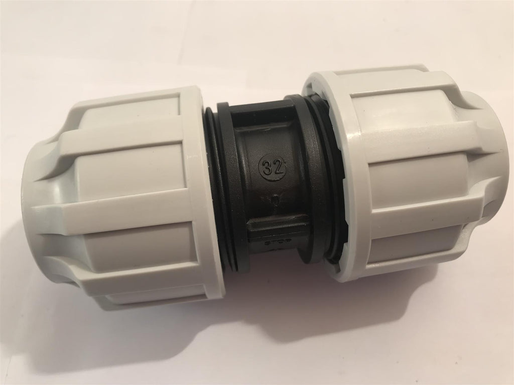 MDPE Straight Coupler 32mm