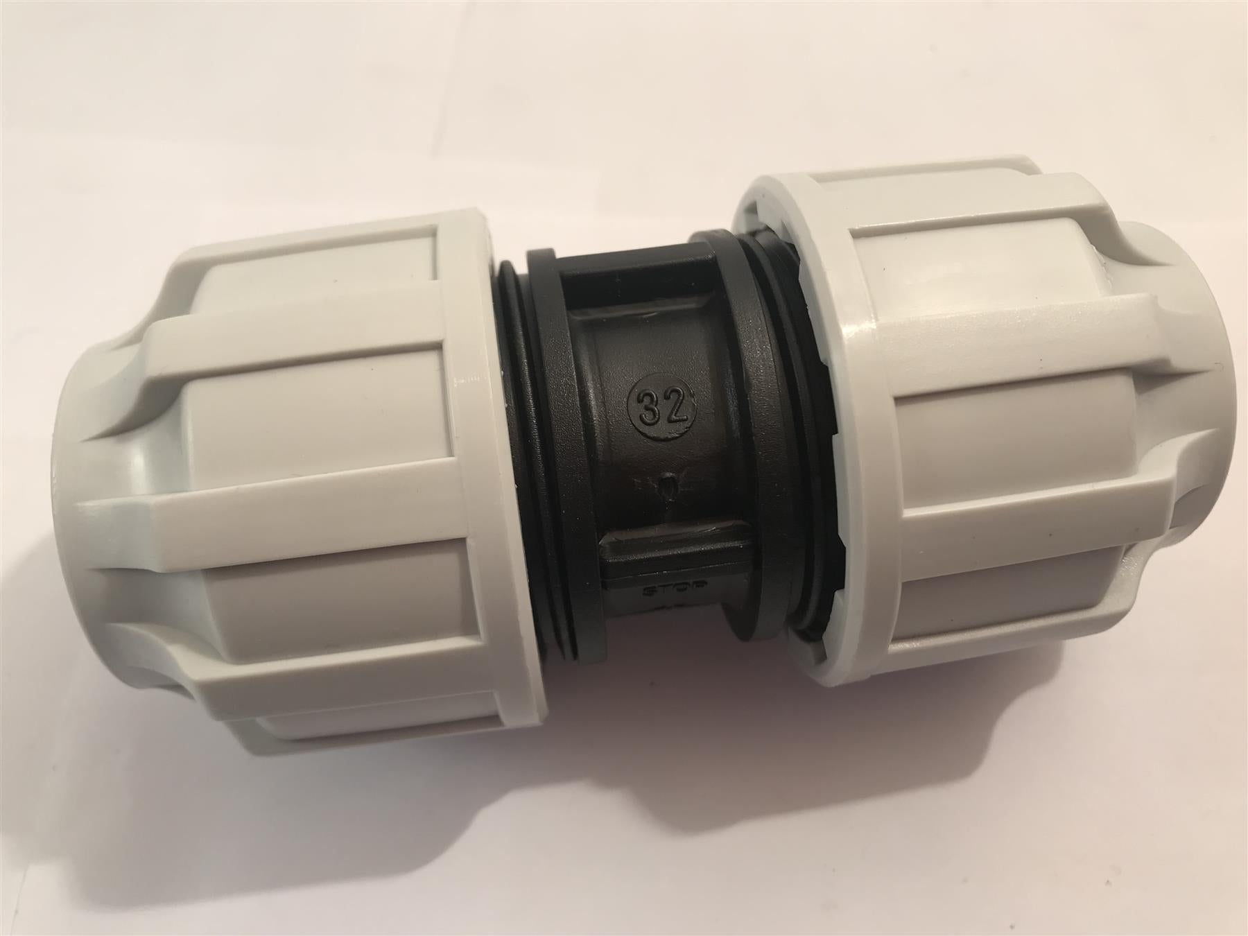 MDPE Straight Coupler 32mm