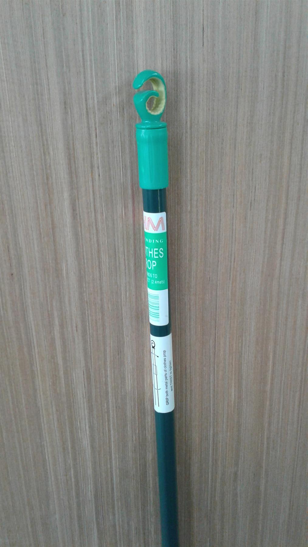 SHM Heavy Duty Extending Clothes Prop Washing Line Pole 2.4m Over 8ft