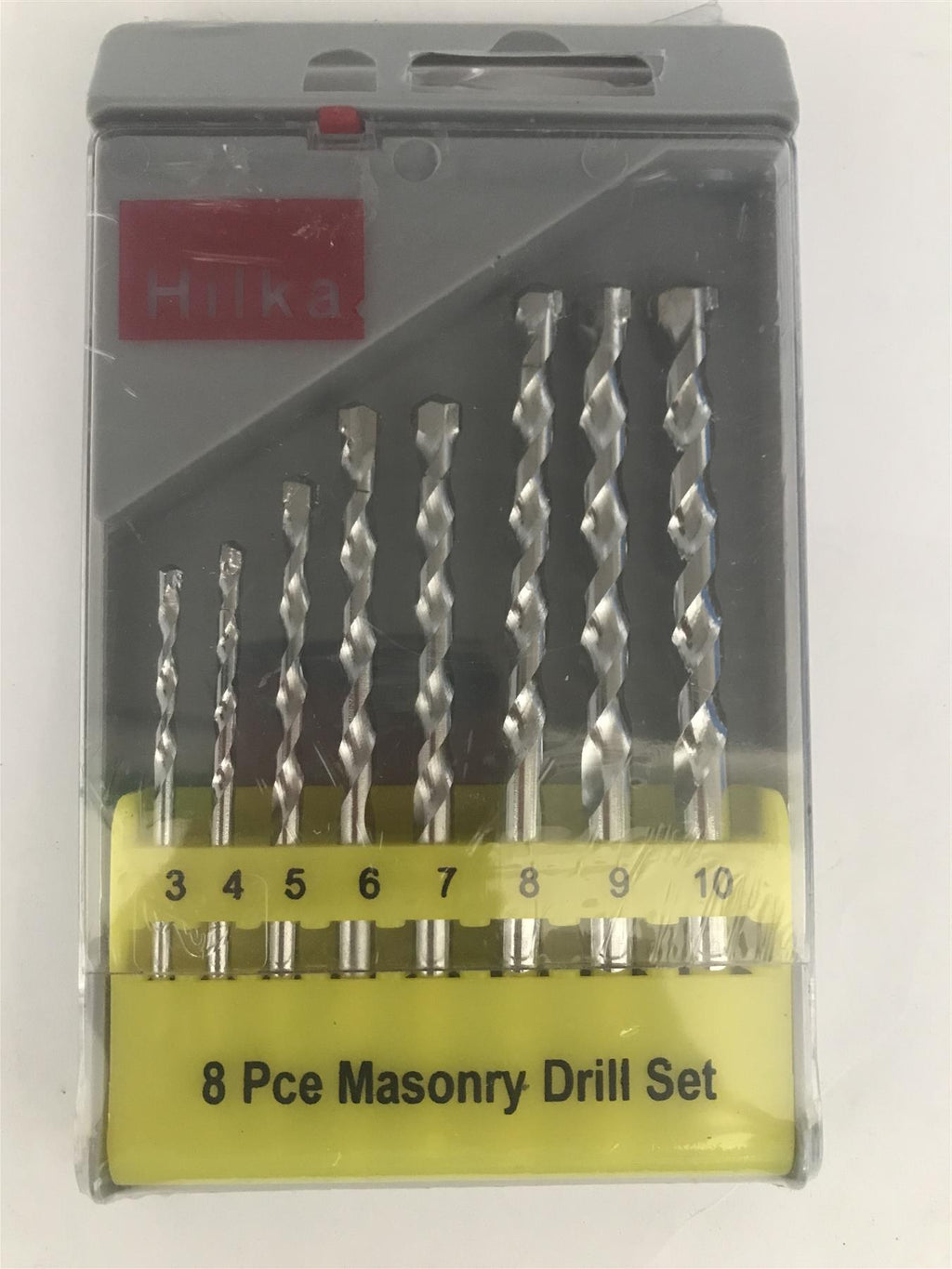 Hilka 9pc Masonry Drill Set  49808008
