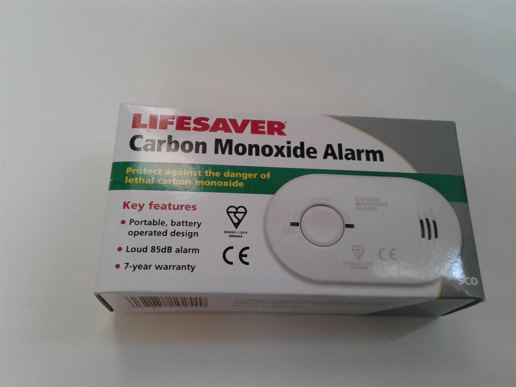New Life Saver Carbon Monoxide Alarm 5CO