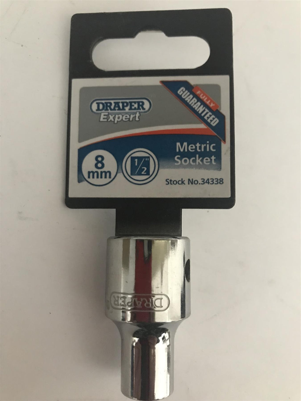 Draper 34338 Expert 1/2" 8mm Metric Socket