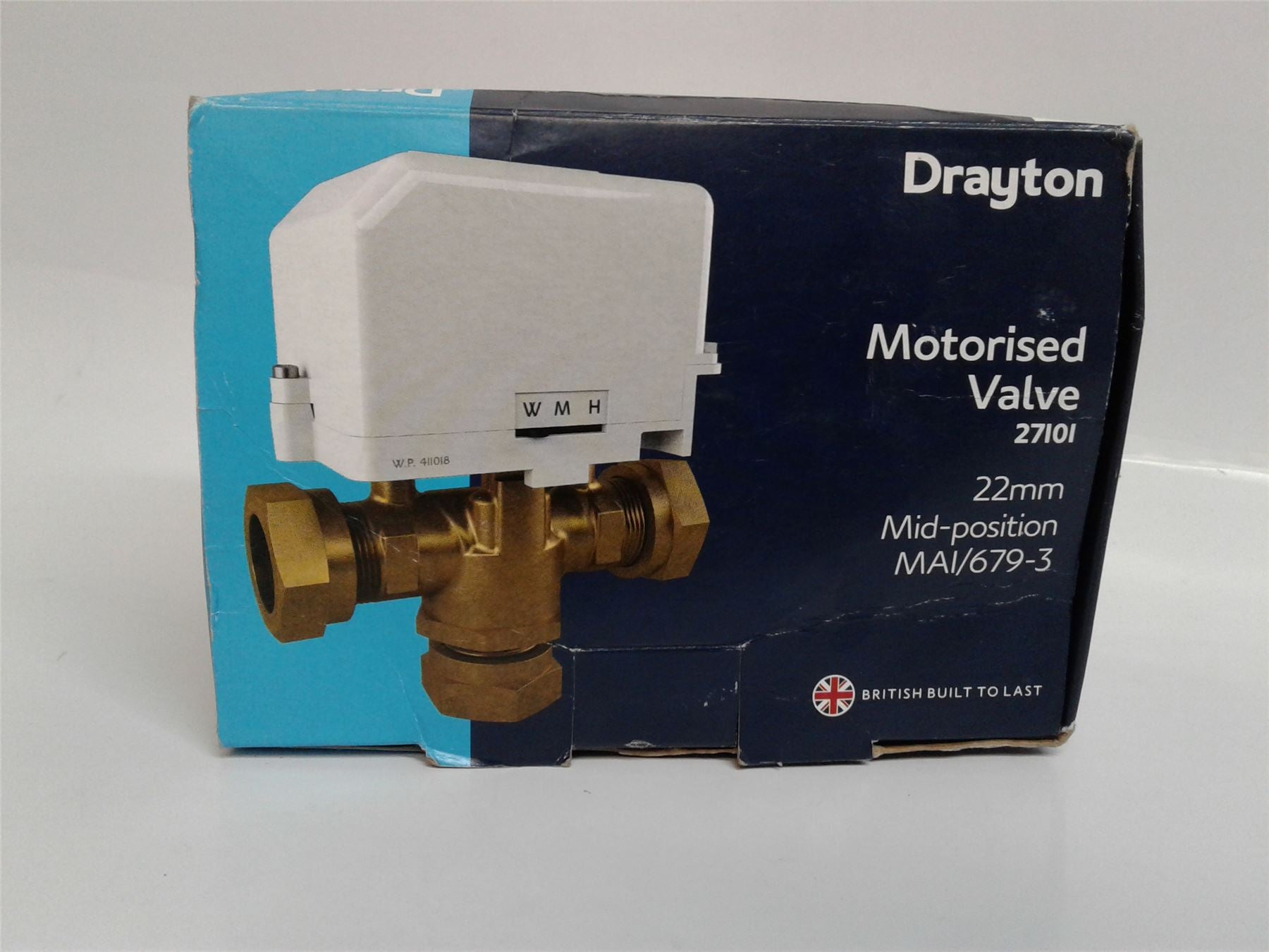 New Drayton 2 Port Zone Valve 5 Wire Motorised Actuator Head Only 27101