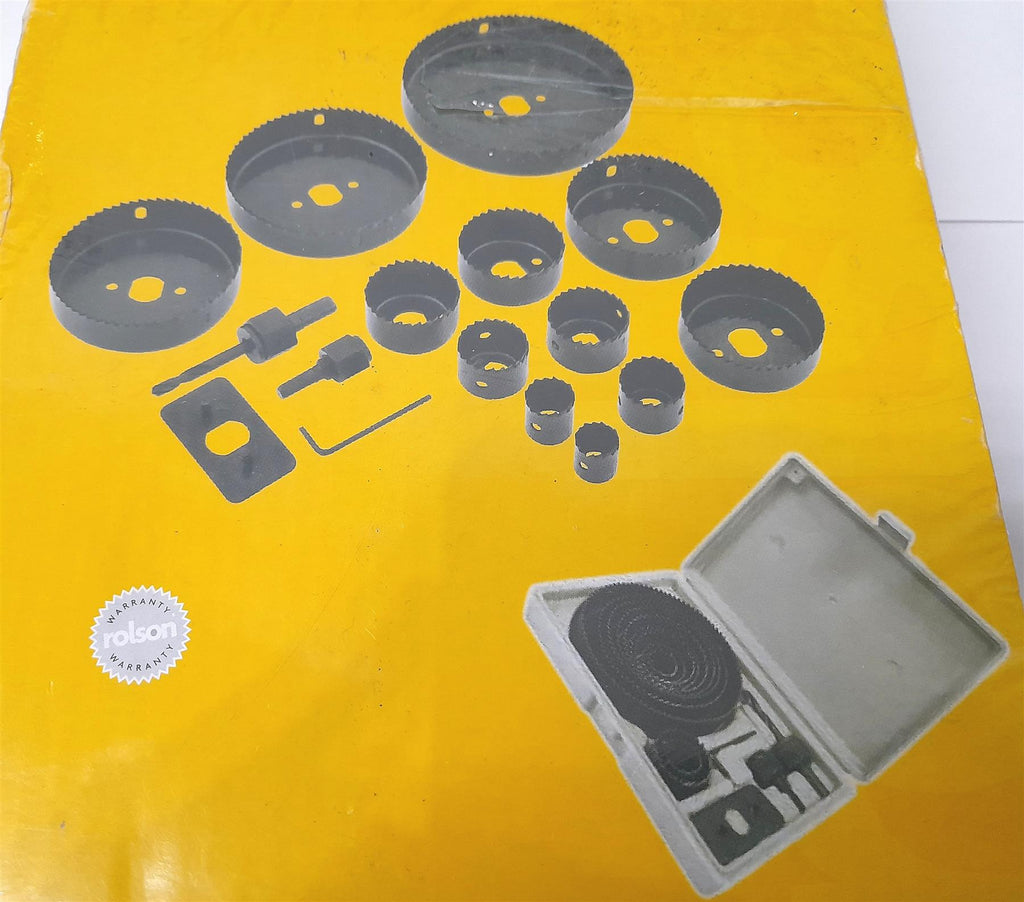 Rolson 58139 16 pc Hole Saw Kit