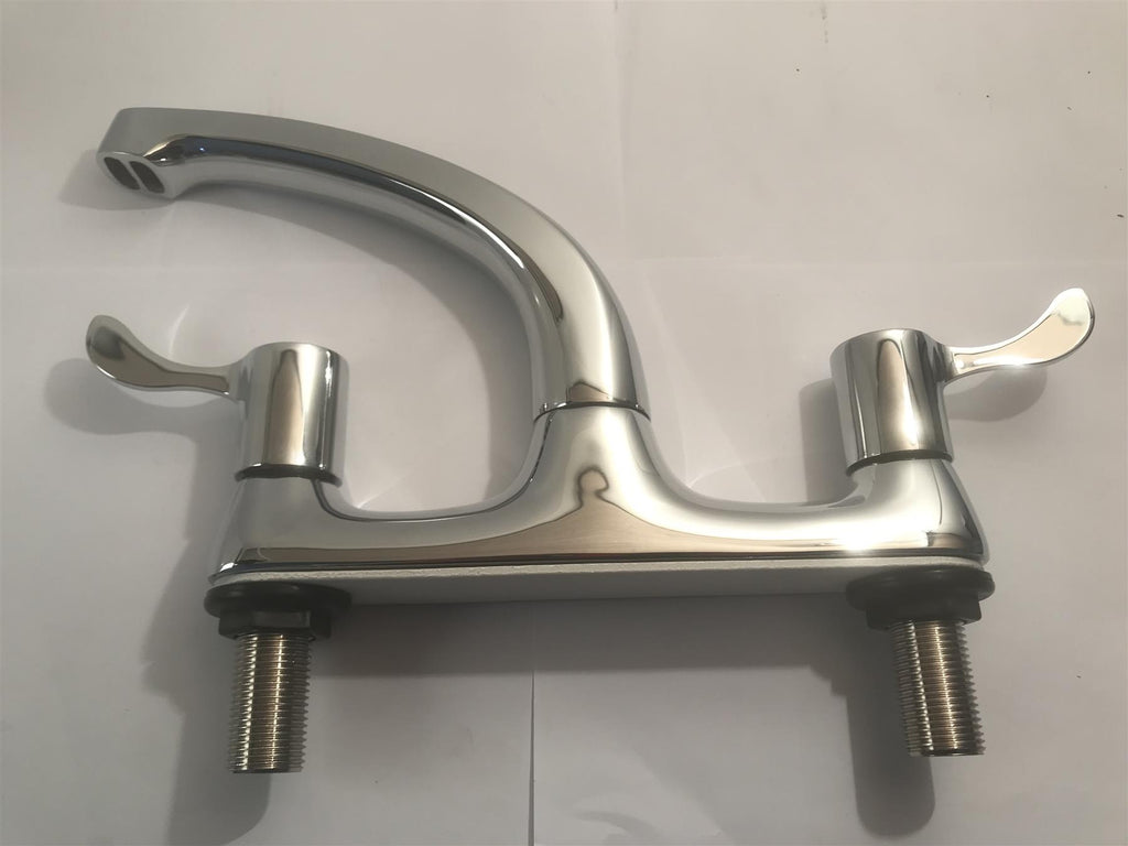 Taurus Chrome Lever Sink Mixer (75mm Lever)