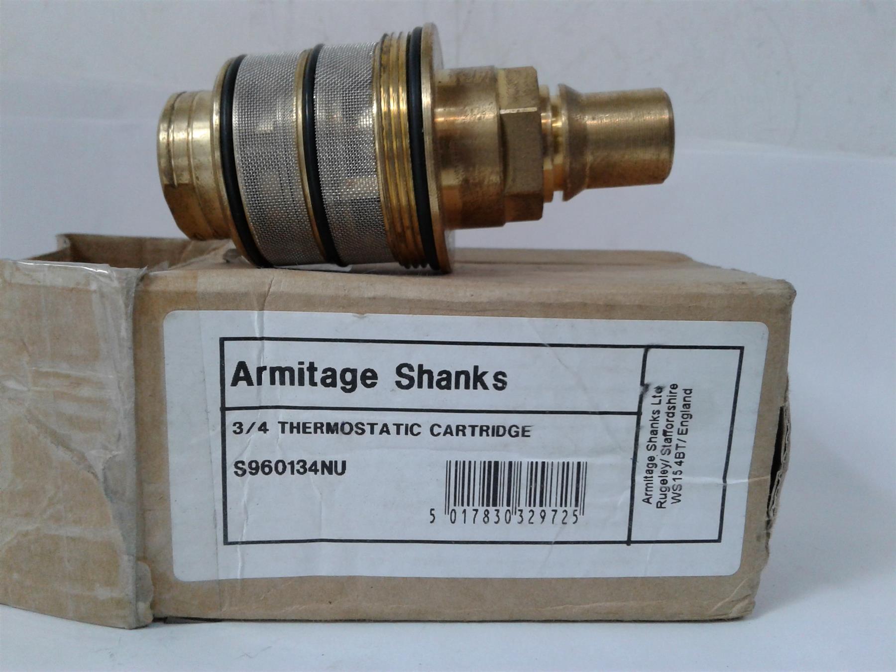 NEW Armitage Shanks Ideal Standard 3/4 Thermostatic Cartridge S960134NU