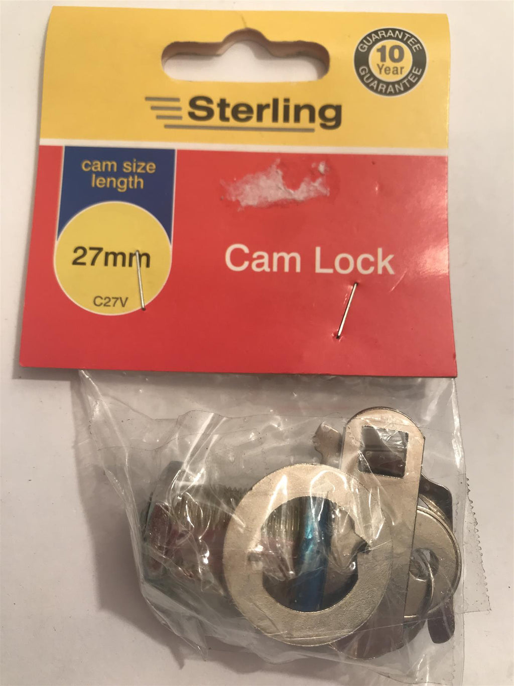 Sterling Cam Lock 27mm C27V
