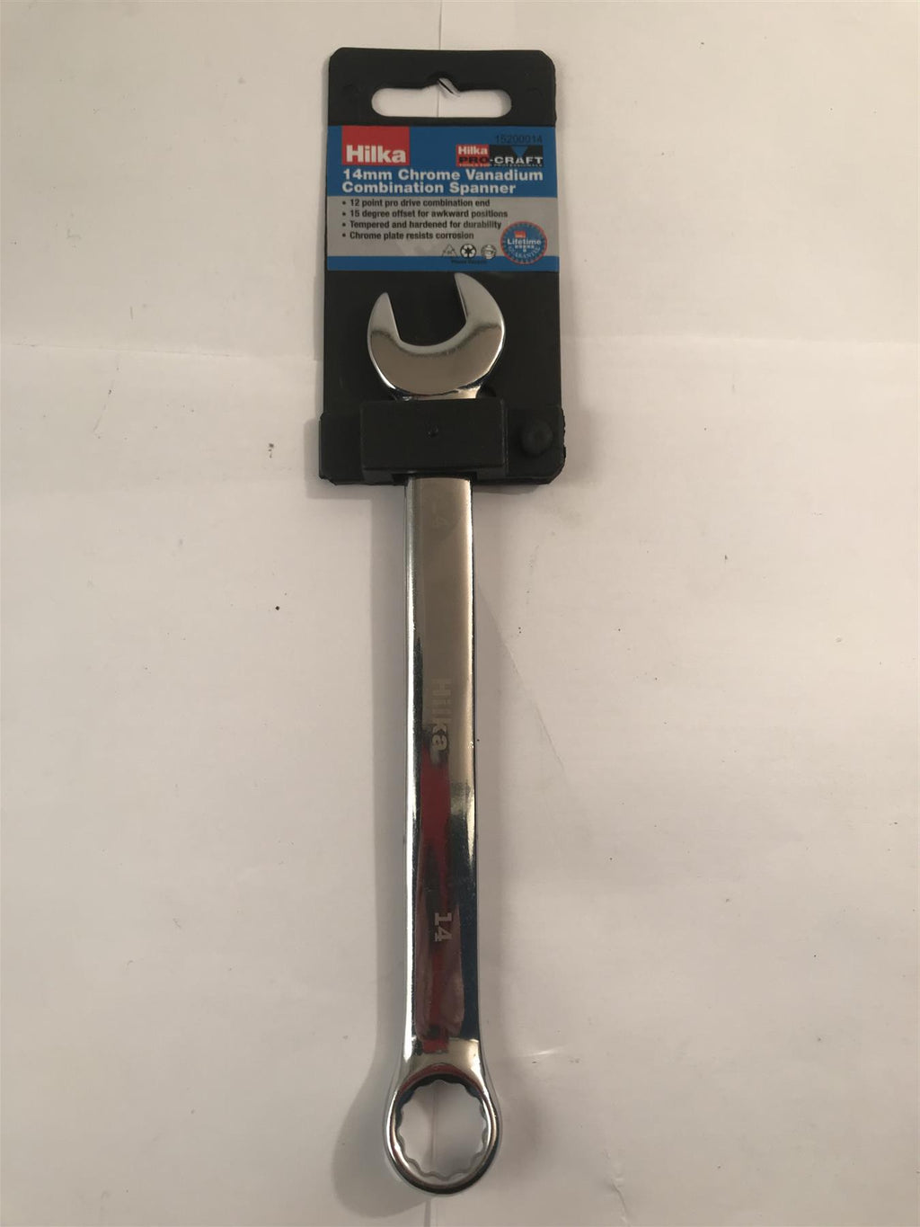 Hilka 14mm Chrome Vanadium Combination Spanner 15200014