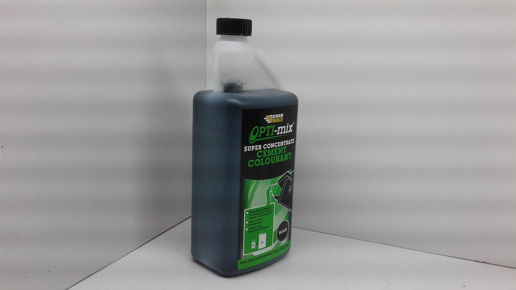 Everbuild Opti-Mix Cement Colourant Super Concentrated, Black, 1 Litre