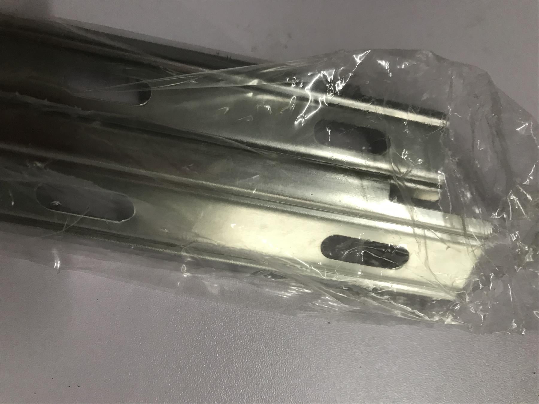 BPC Universal Wall Starter Kit 1200mm x 2 Stainless Steel  - Incl. Fixings 85866