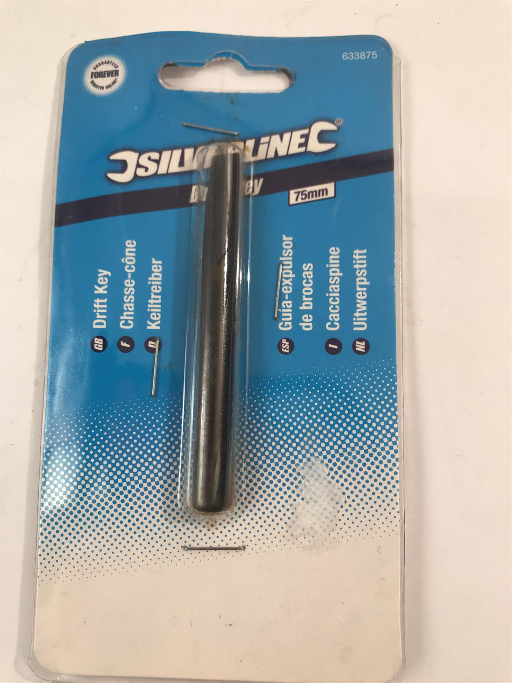 Silverline Drift Key 75mm  633875