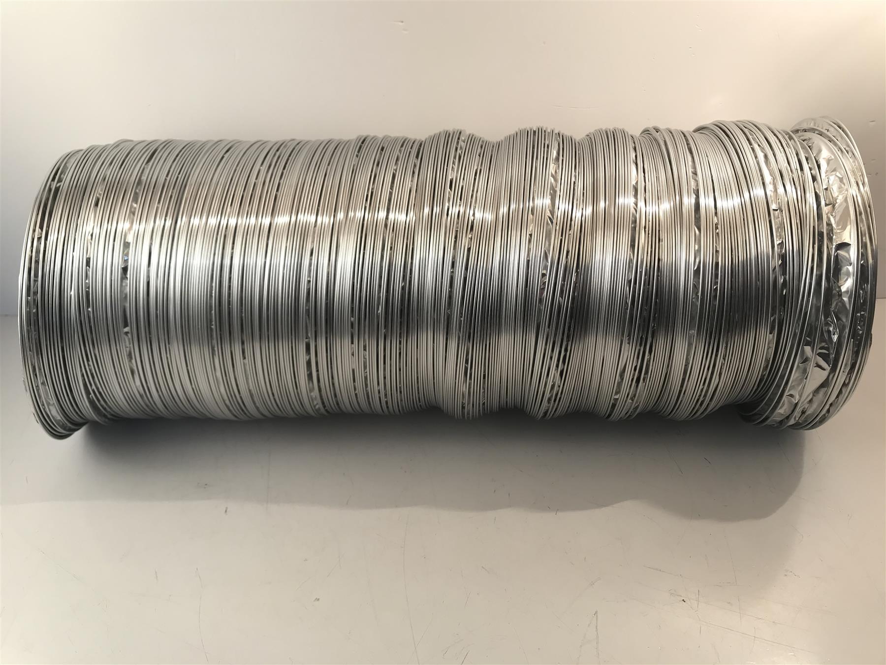 MANROSE ALUMINIUM LAMINATED FLEXIBLE DUCTING 10M X 152MM