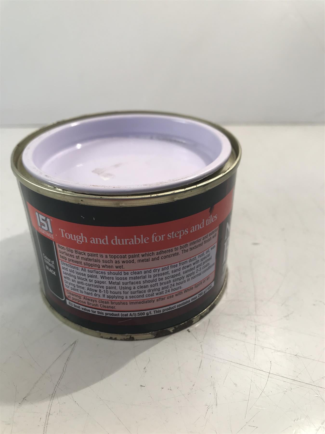 151 Coatings Non-Slip Black Paint