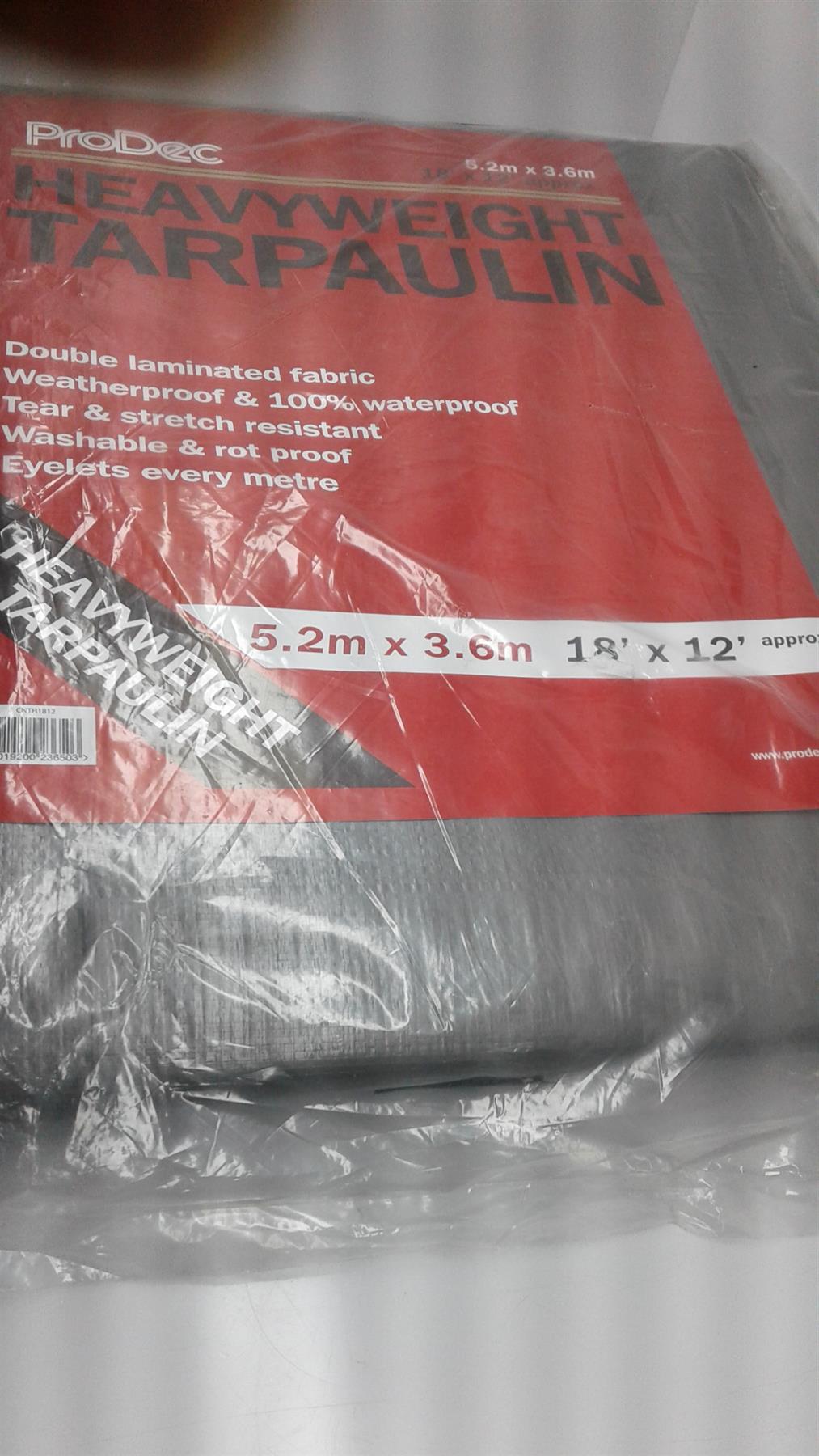 Heavyweight Tarpaulin 18' x 12'