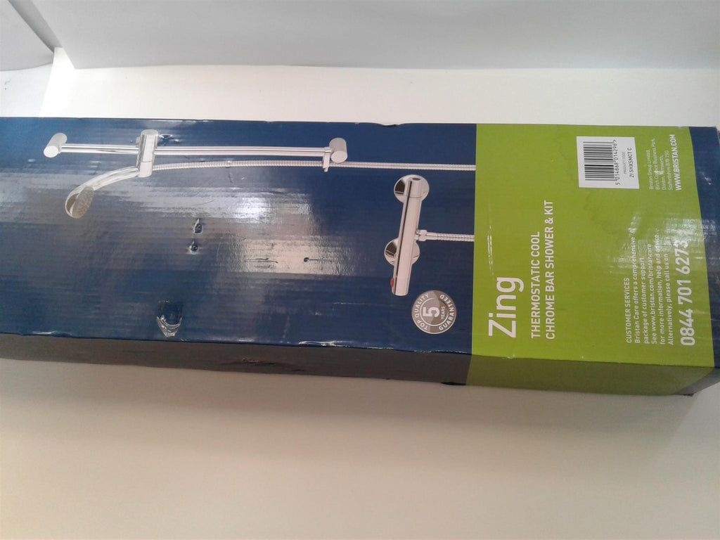 New Bristan ZI SHXSMCT C Zing Cool Touch Bar Shower Kit