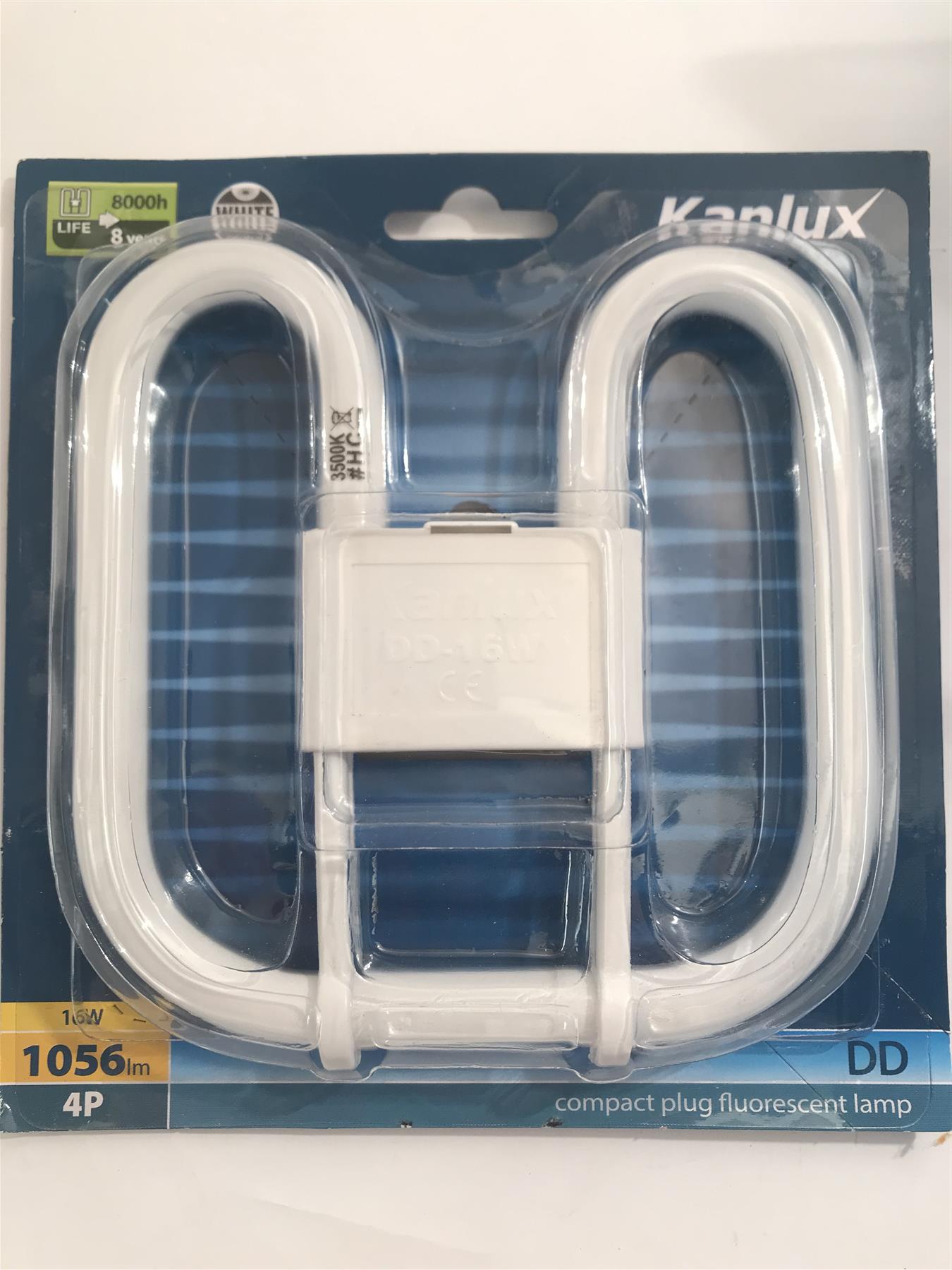 Kanlux 2D 16W Fluorescent Lamp 4 Pin 1056lm 3500K Natural White 12660