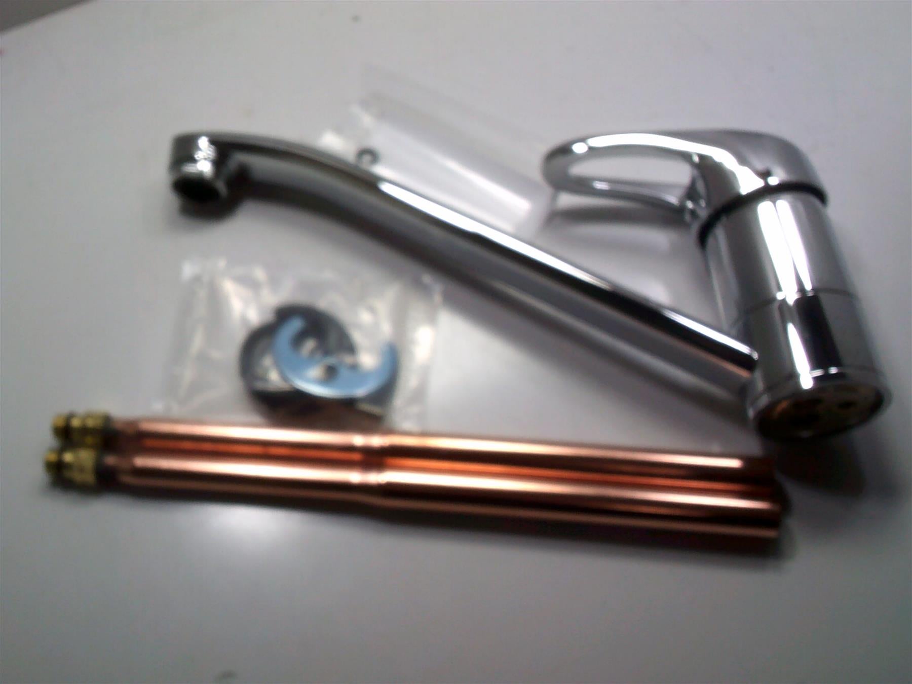 Deva Lace Mono Kitchen Sink Mixer Tap Chrome LACE171