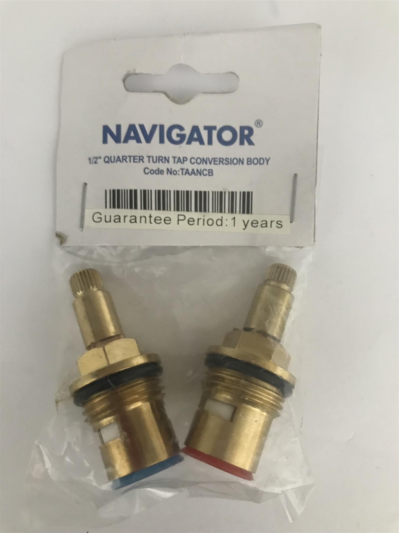 Navigator Bras  1/2" Quarter Turn Tap Conversion Valve  TAANCB