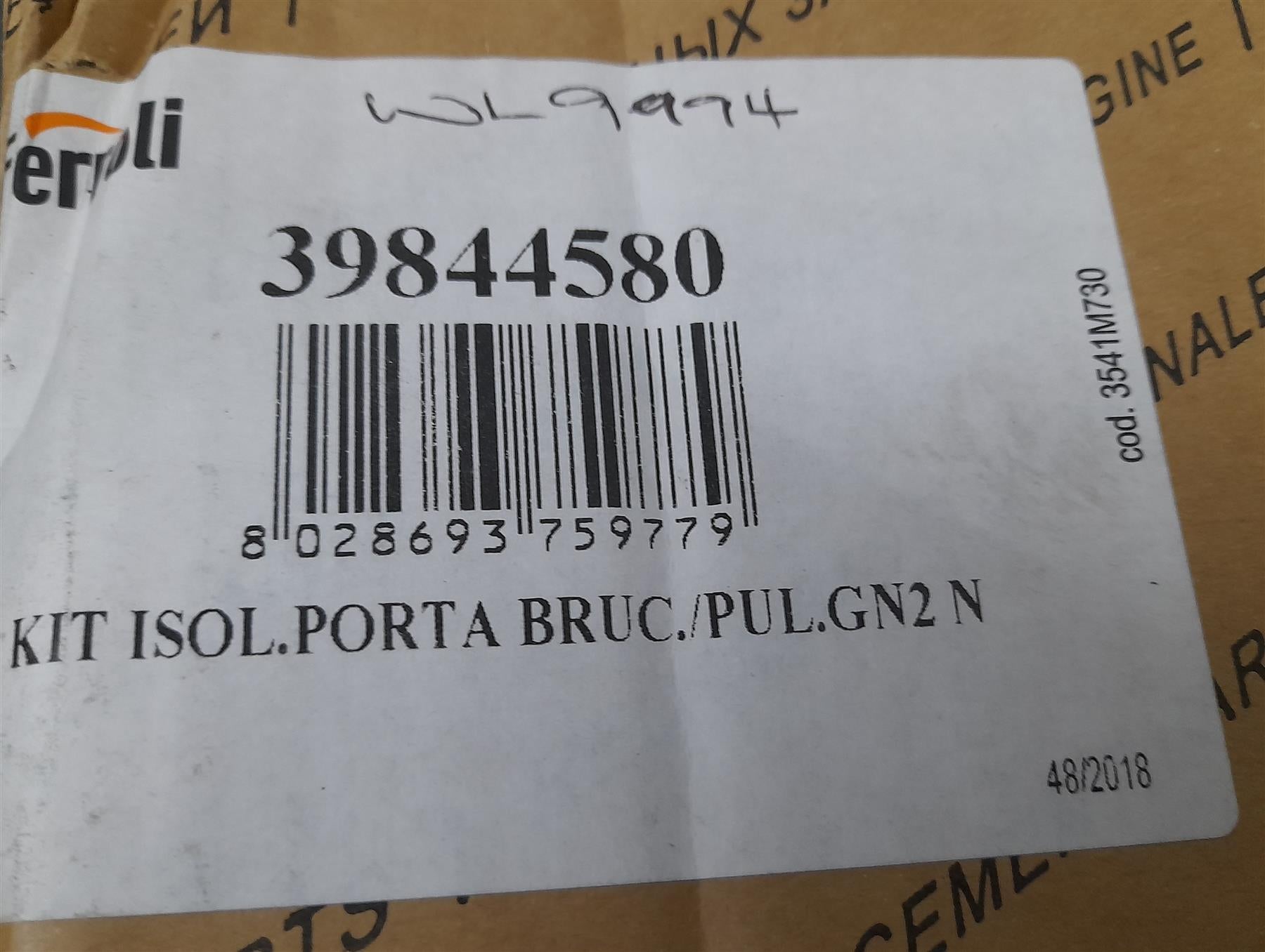 Ferroli 39844580 GN2N BURNER DOOR INSULATION