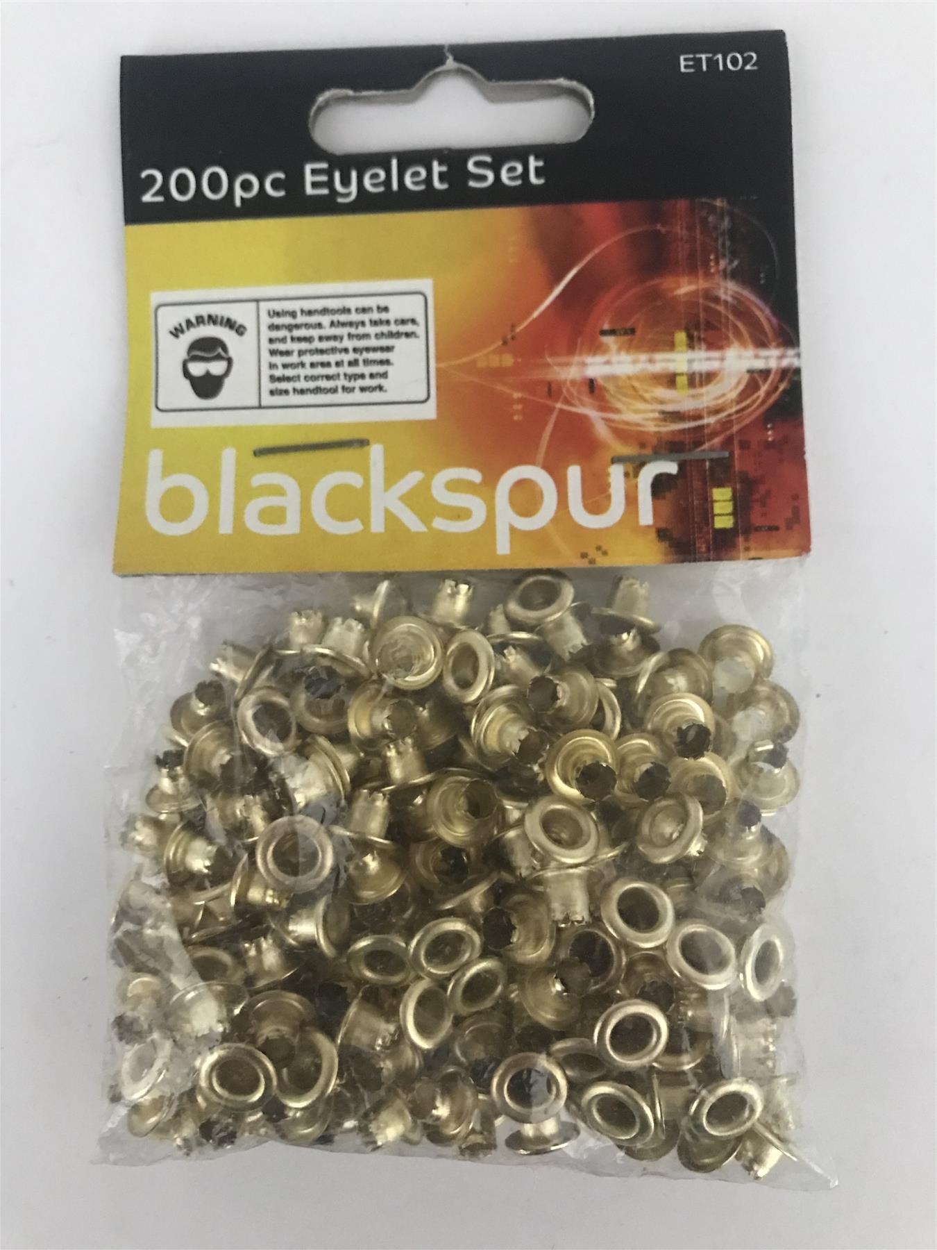 Blackspur 200pc eyelet Set  ET102